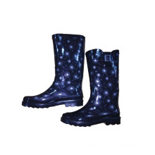 Rain Boot Supplier Botas de lluvia de tacón alto en venta Ss-098